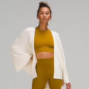 Lululemon cashlu knit textured wrap